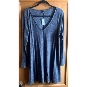 Express Heather Gray Dress